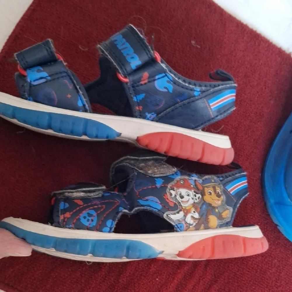 Paw Patrol Kids Navy and Light Blue Sandals and Clogs
